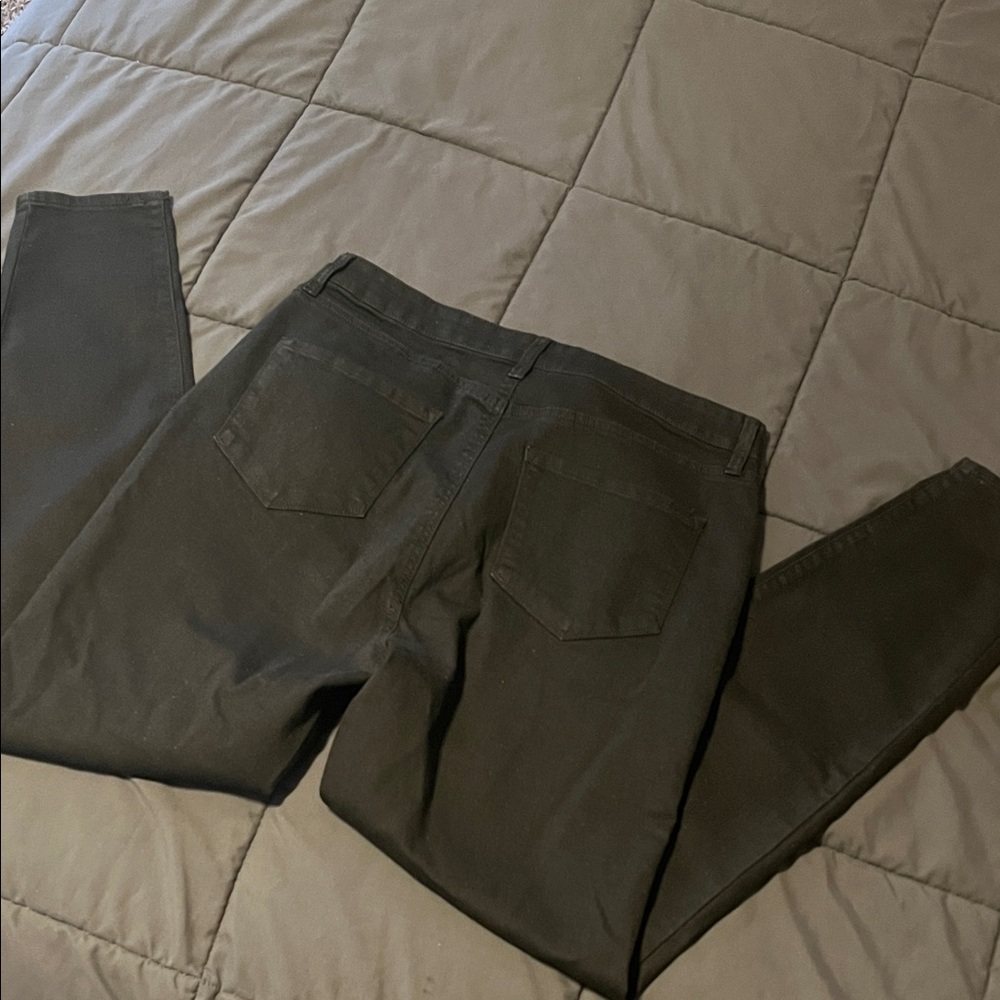 Fashion Nova Charcoal Black Jeans